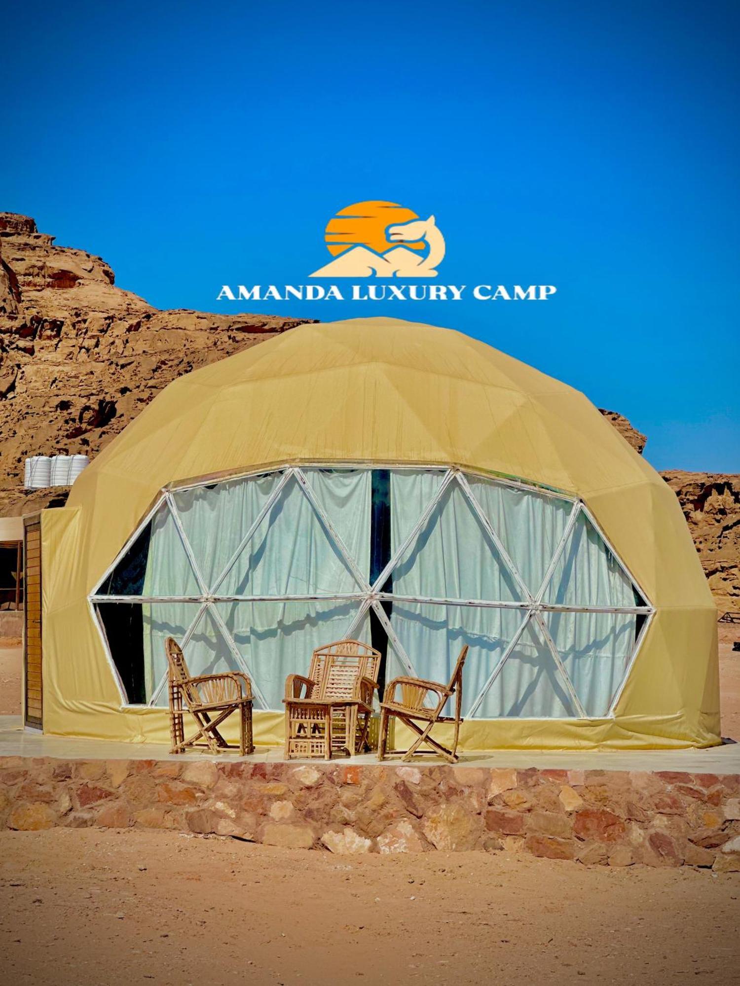 فندق Amanda Luxury Camp وادي رم المظهر الخارجي الصورة