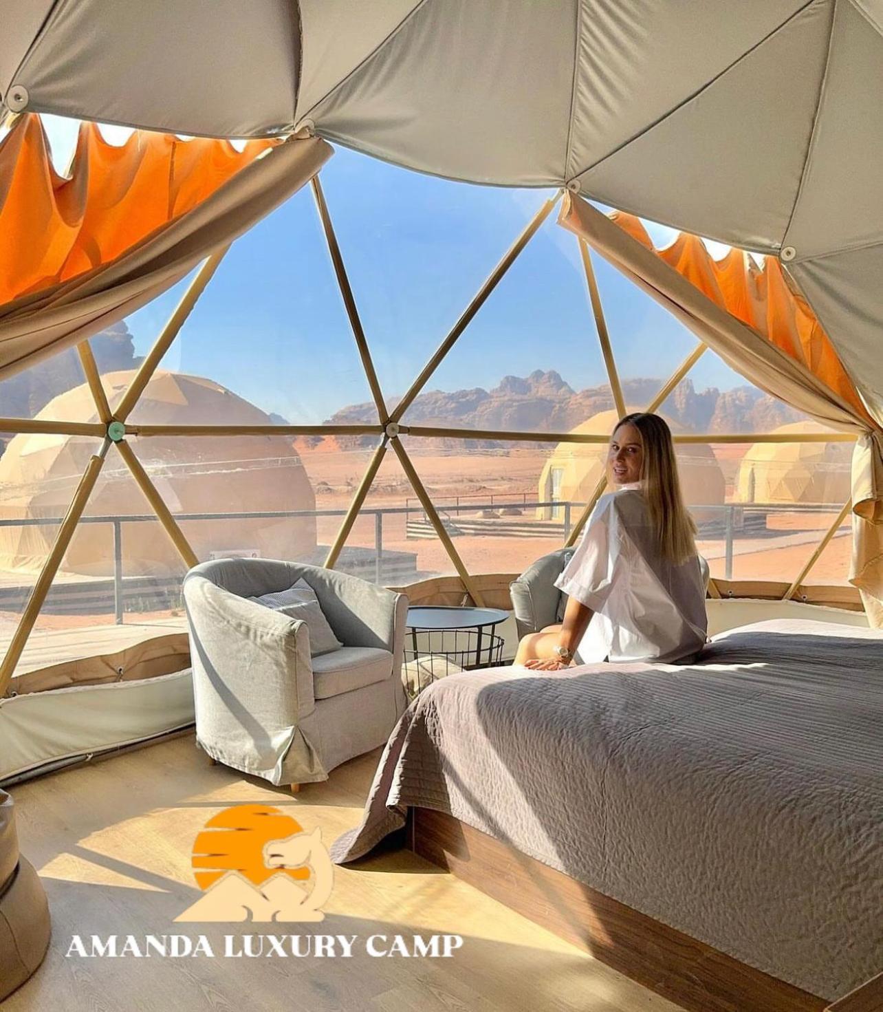 فندق Amanda Luxury Camp وادي رم المظهر الخارجي الصورة