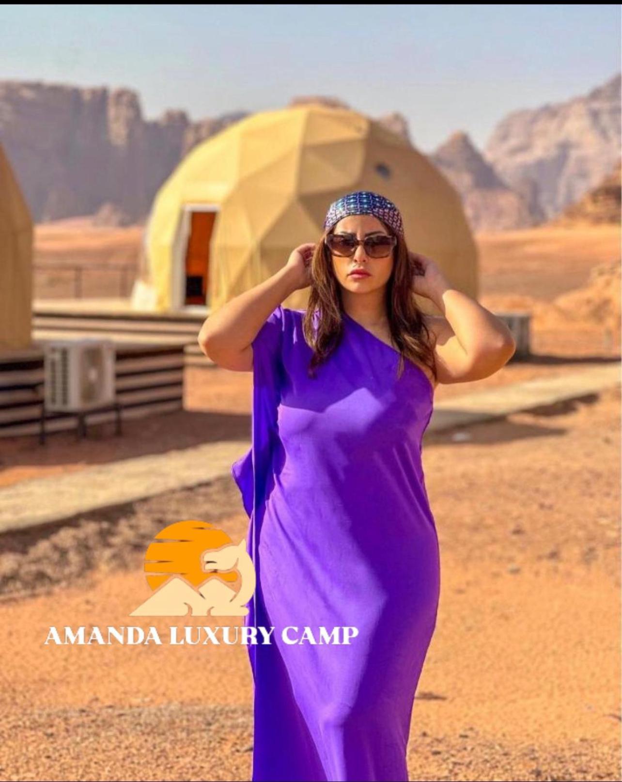 فندق Amanda Luxury Camp وادي رم المظهر الخارجي الصورة