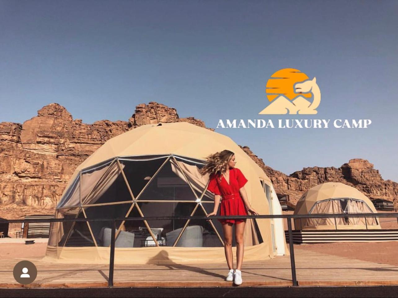 فندق Amanda Luxury Camp وادي رم المظهر الخارجي الصورة