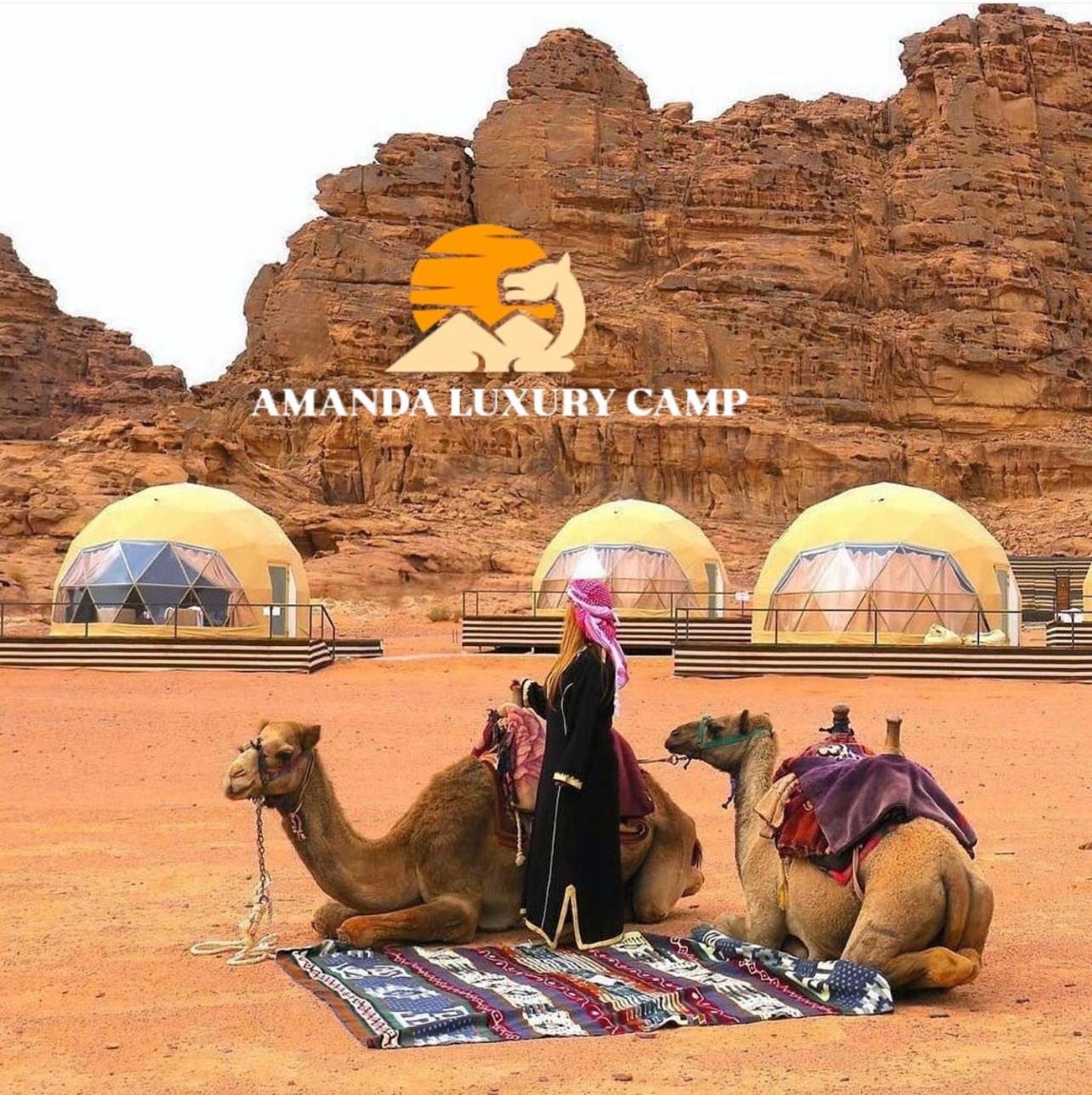 فندق Amanda Luxury Camp وادي رم المظهر الخارجي الصورة