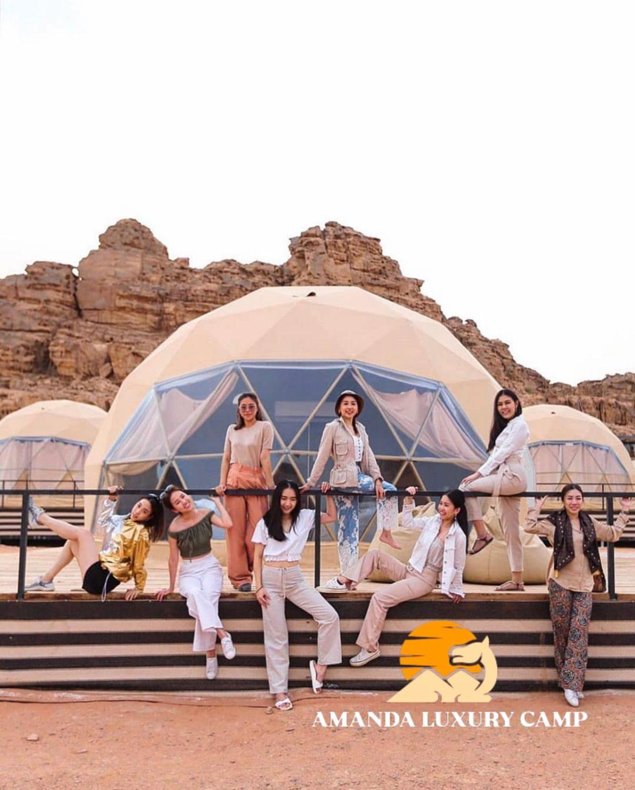 فندق Amanda Luxury Camp وادي رم المظهر الخارجي الصورة
