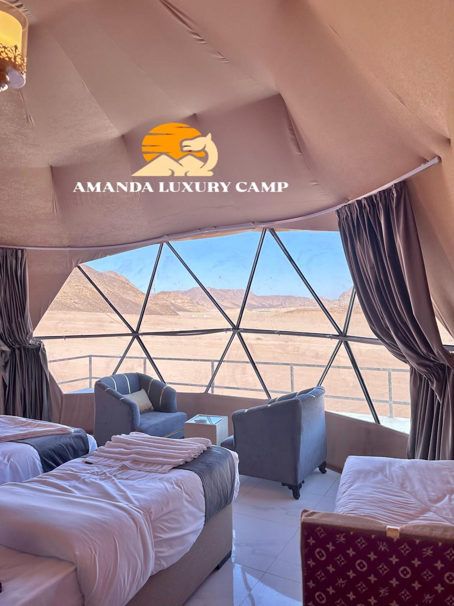 فندق Amanda Luxury Camp وادي رم المظهر الخارجي الصورة